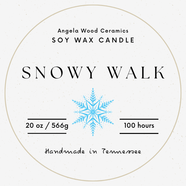 Arctic Snow Candle