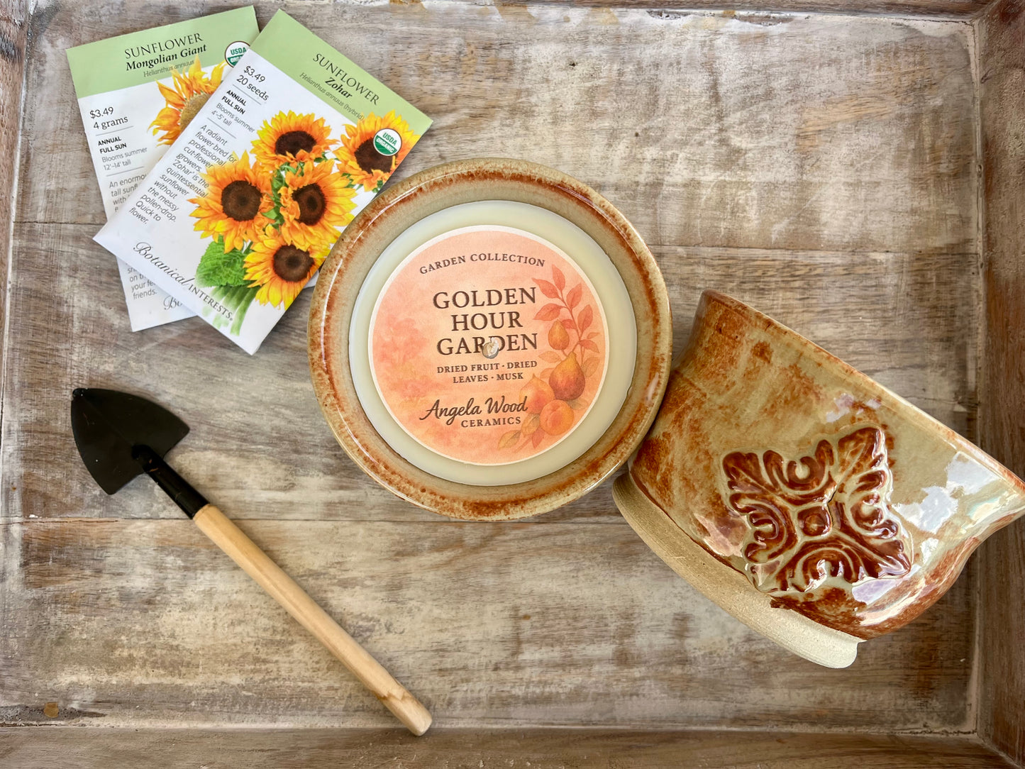 Garden Fresh Pottery Candle Collection