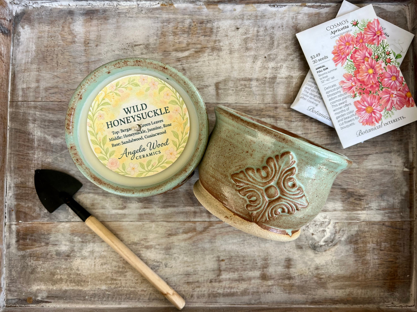Garden Fresh Pottery Candle Collection